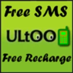 ultoo - send free sms and free mobile recharge android application logo